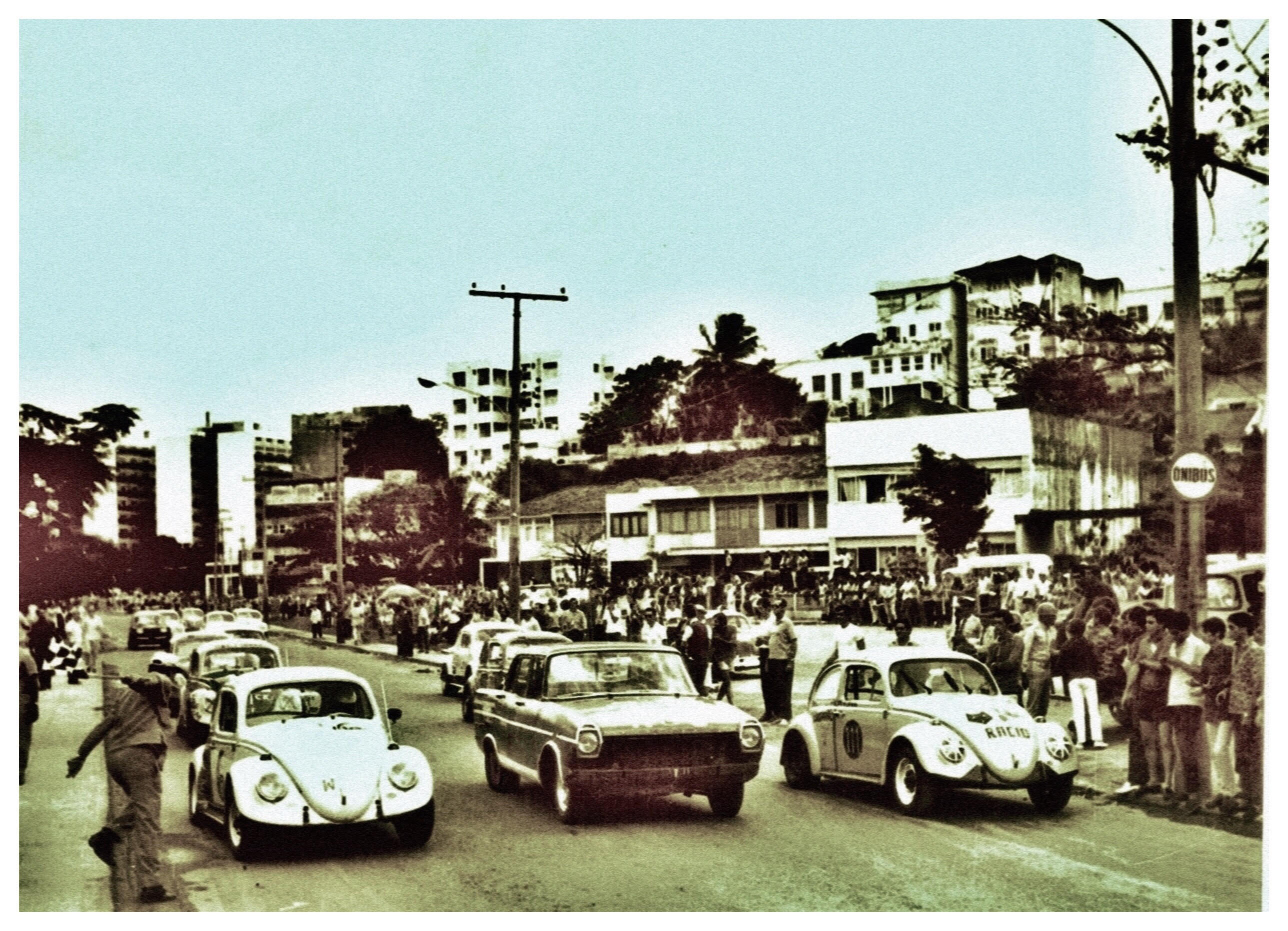 Corrida histórica do Automóvel Clube de Salvador na Avenida Centenário